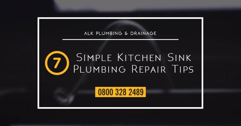7 Simple Kitchen Sink Plumbing Repair Tips Alk Plumbing