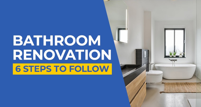 bathroom renovation steps