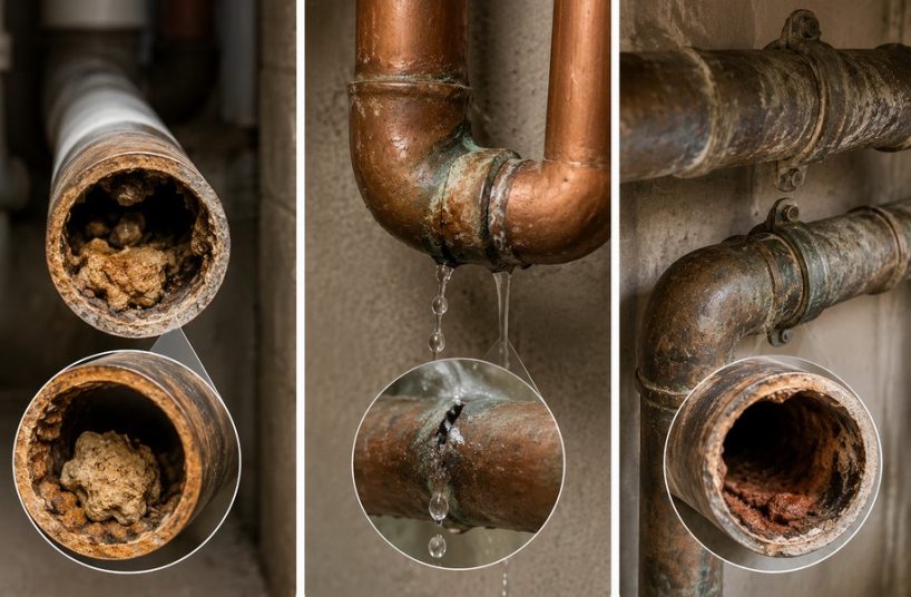 causes for low water pressure