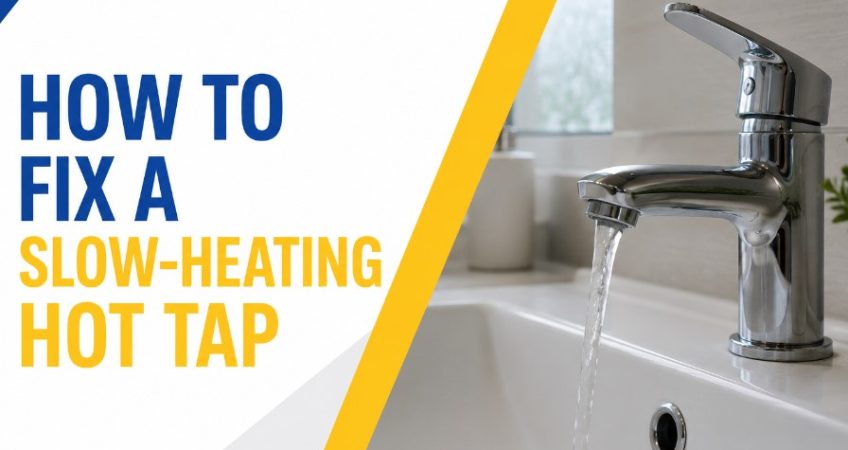 fix slow heating water tap