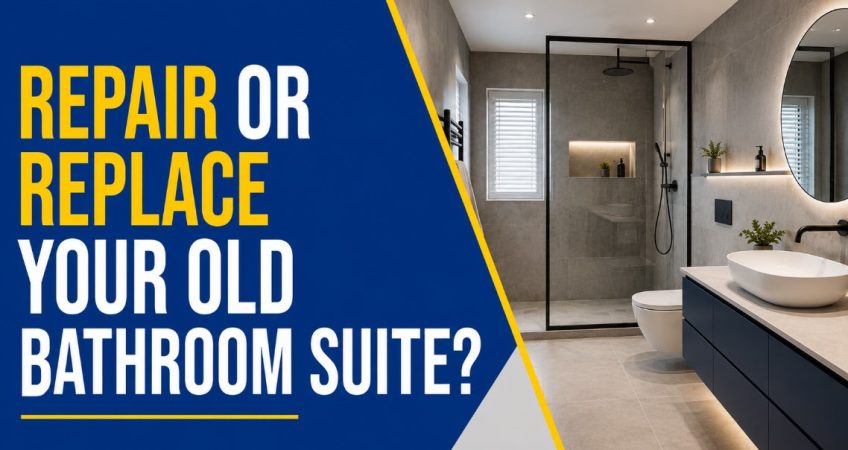 repair or replace bathroom suite