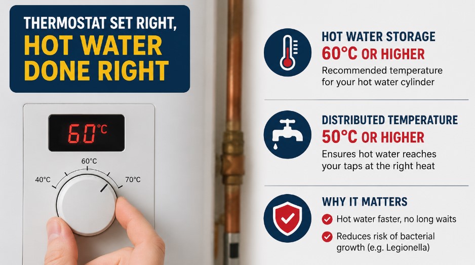 thermostat set to 60