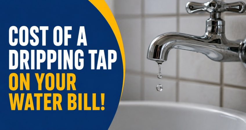 Cost of a Dripping Tap on Your Water Bill