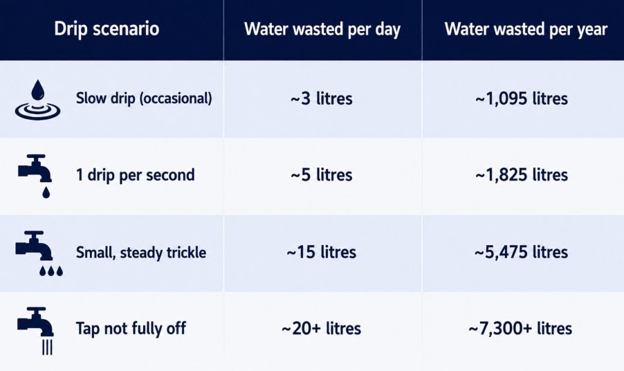 what that wasted water can add to your bill