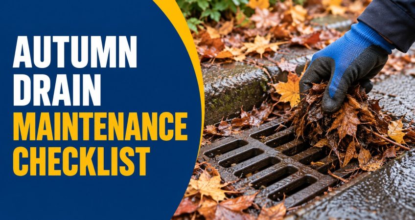 Autumn drain maintenance
