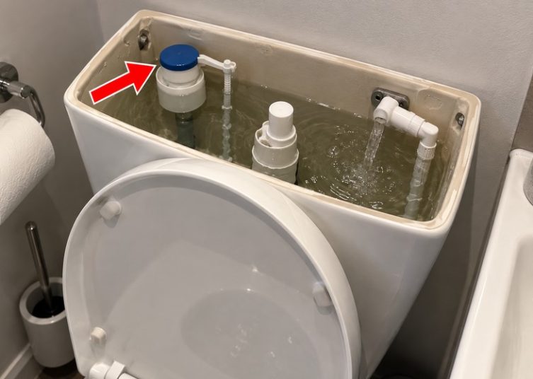 float is set too high