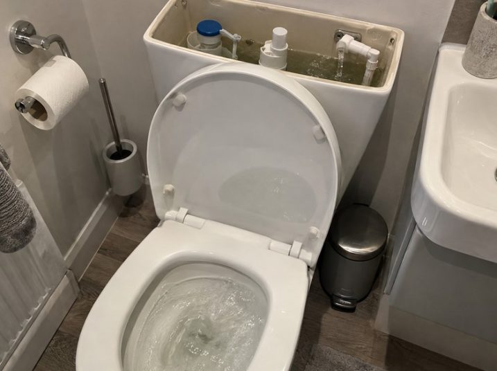 toilet keeps running