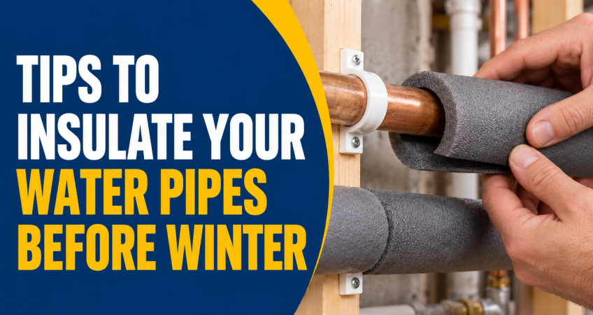 insulate water pipes before winter
