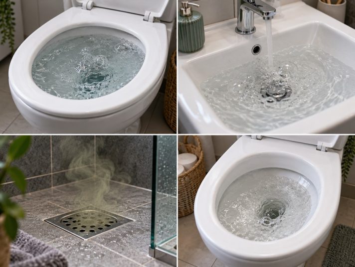 Signs you have got a wipe-related blockage